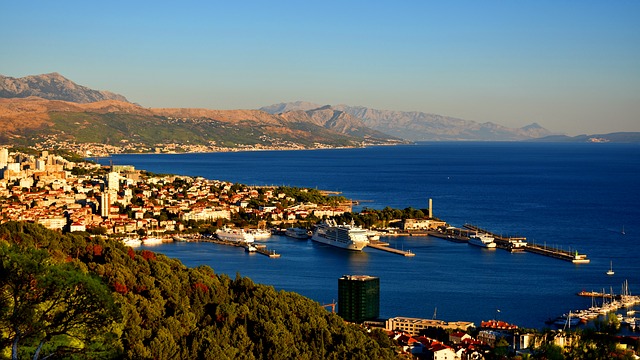 přístav ve Splitu